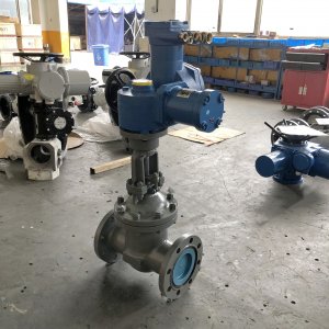 礦用電動閥門MKZ941H-40 DN150防爆（礦山、冶
